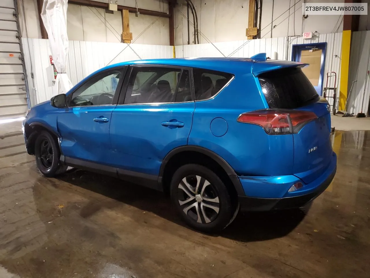 2018 Toyota Rav4 Le VIN: 2T3BFREV4JW807005 Lot: 78465304