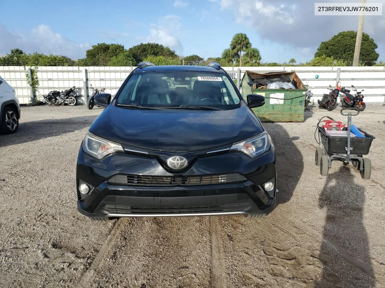 2018 Toyota Rav4 Adventure VIN: 2T3RFREV3JW776201 Lot: 78500064