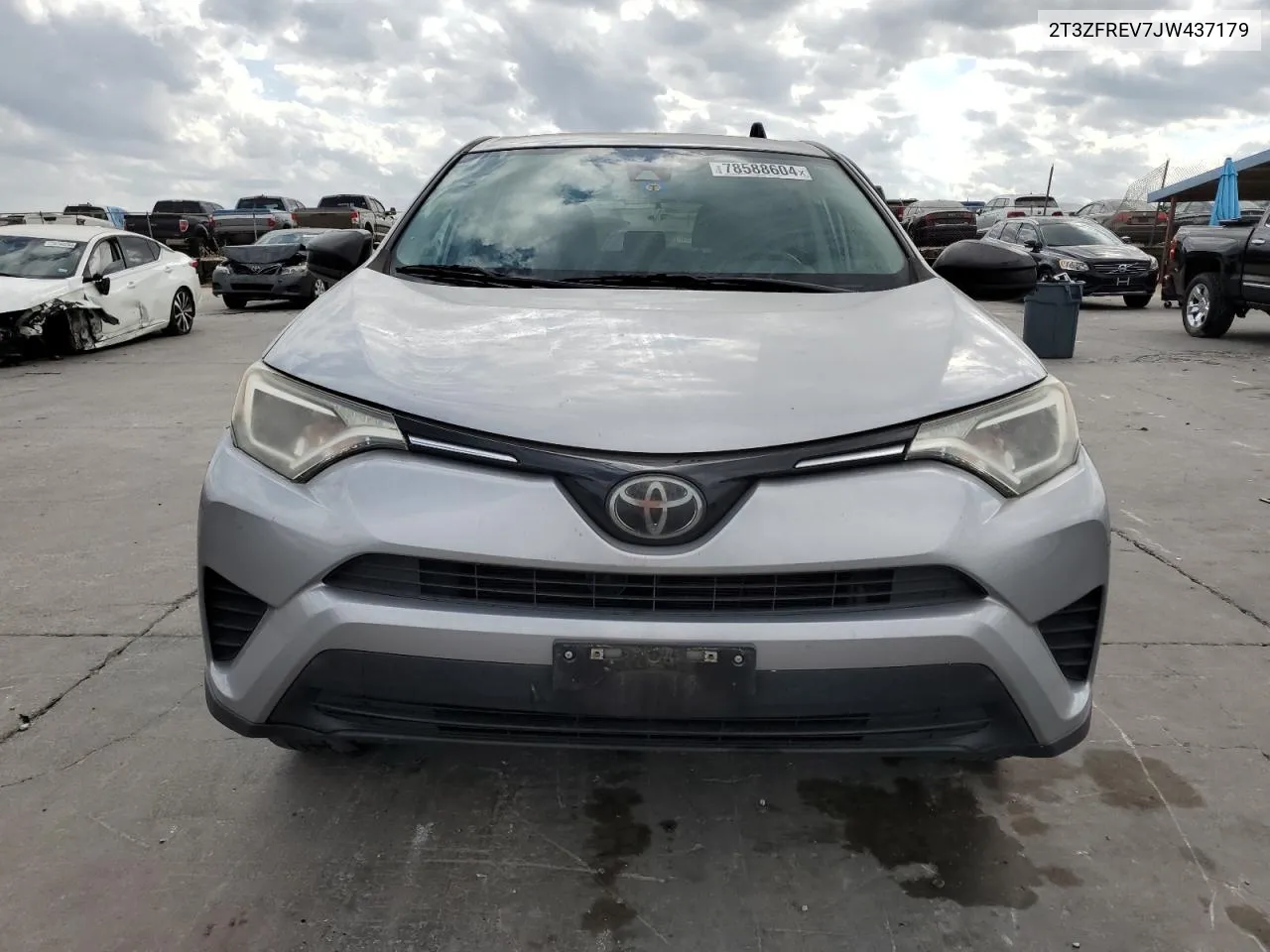 2018 Toyota Rav4 Le VIN: 2T3ZFREV7JW437179 Lot: 78588604