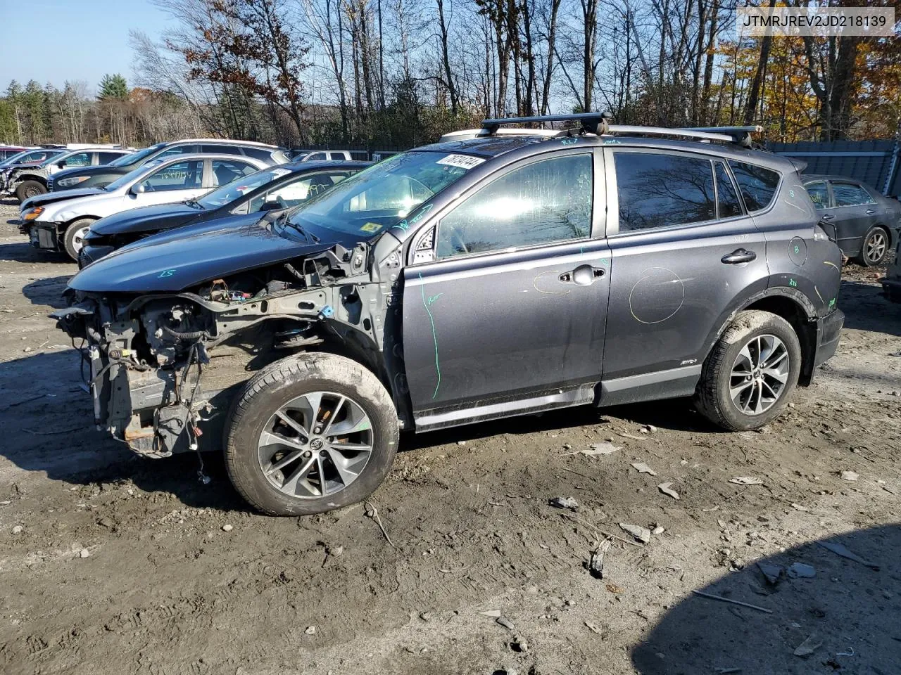 JTMRJREV2JD218139 2018 Toyota Rav4 Hv Le