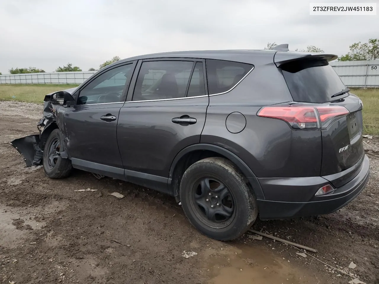 2018 Toyota Rav4 Le VIN: 2T3ZFREV2JW451183 Lot: 79085884