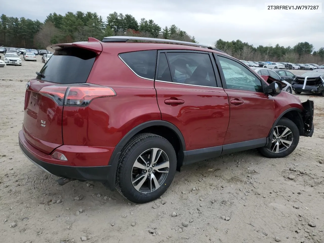 2018 Toyota Rav4 Adventure VIN: 2T3RFREV1JW797287 Lot: 79087134