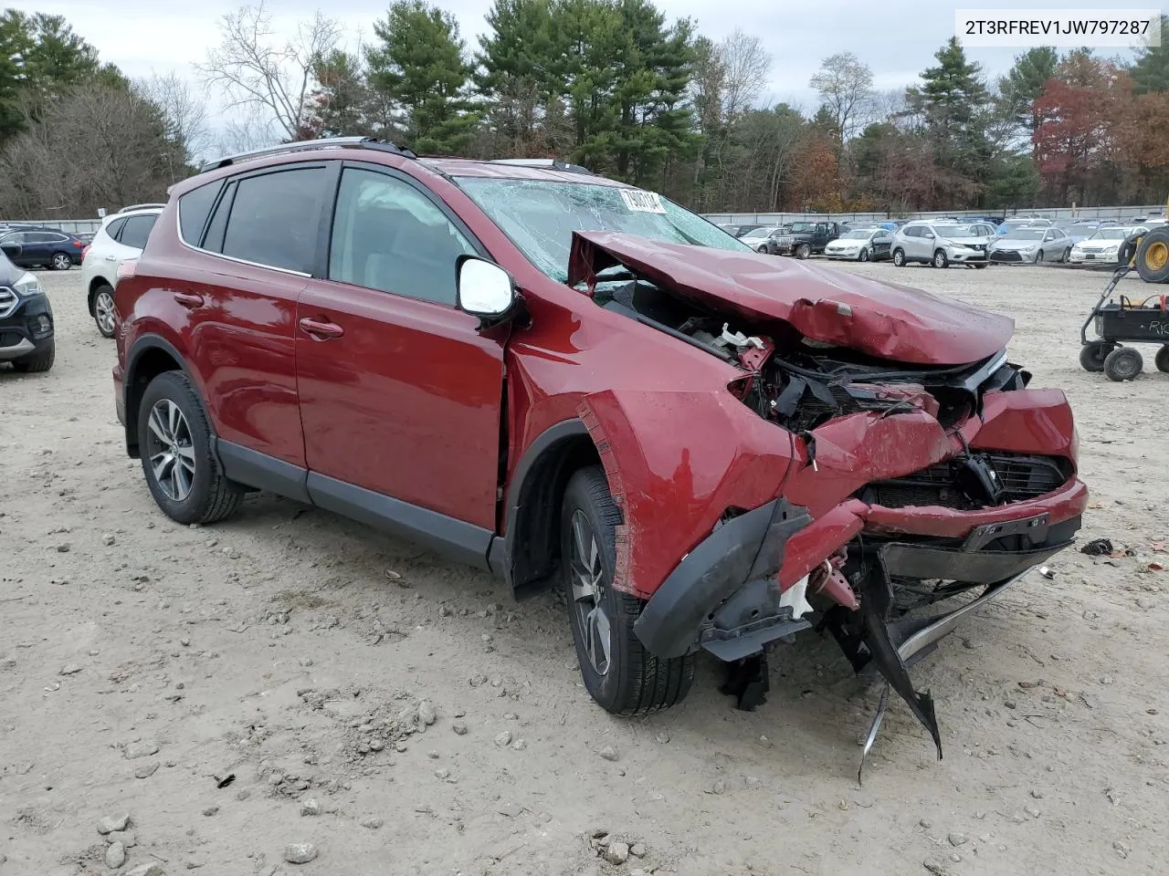 2018 Toyota Rav4 Adventure VIN: 2T3RFREV1JW797287 Lot: 79087134