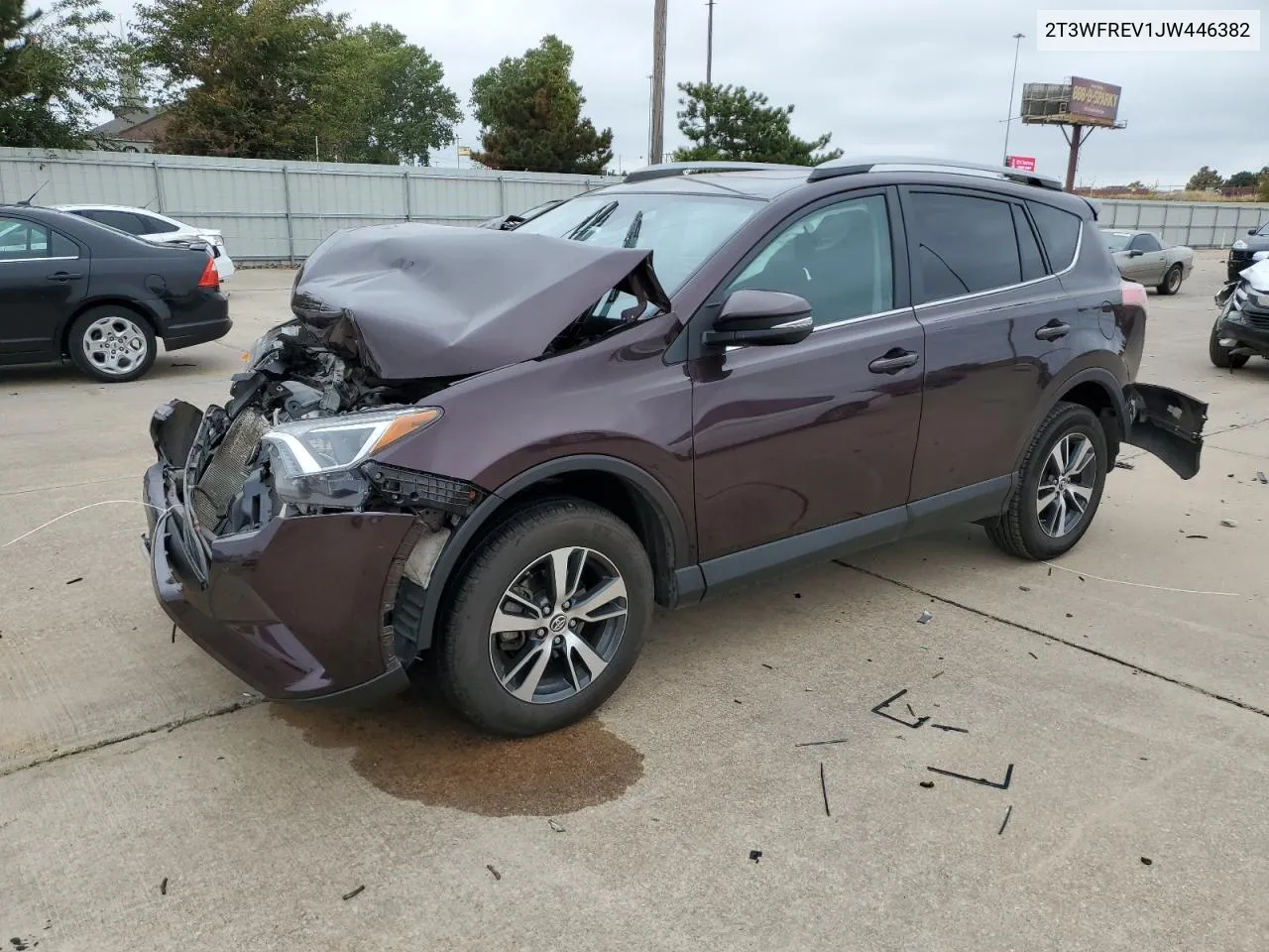 2018 Toyota Rav4 Adventure VIN: 2T3WFREV1JW446382 Lot: 79107794