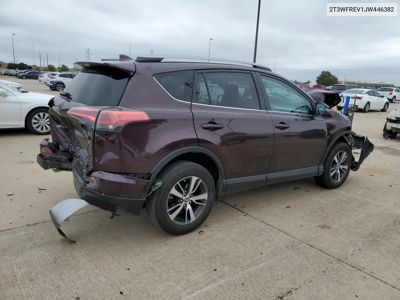 2T3WFREV1JW446382 2018 Toyota Rav4 Adventure