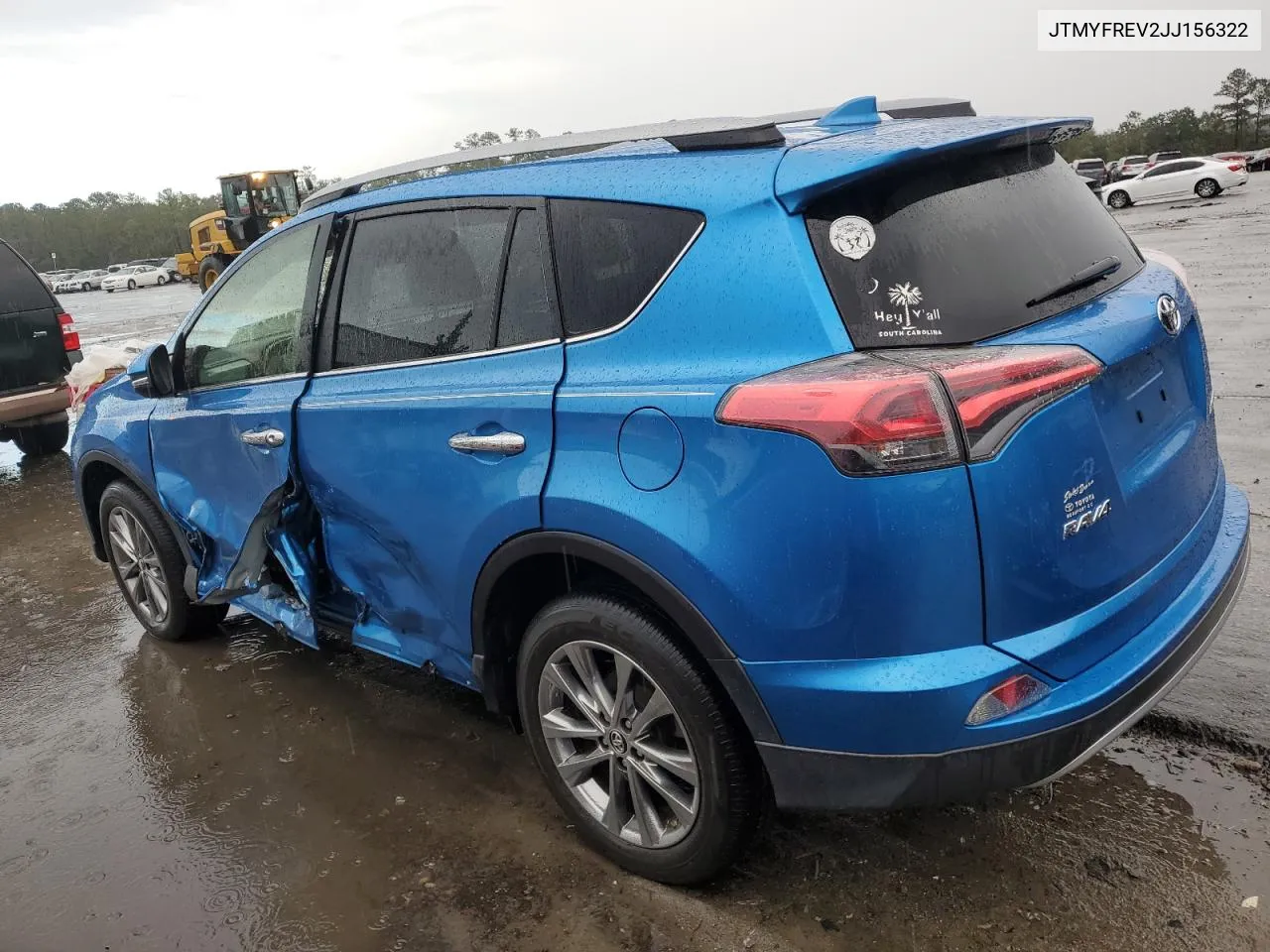 2018 Toyota Rav4 Limited VIN: JTMYFREV2JJ156322 Lot: 79280984