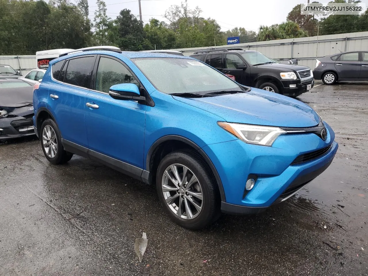 2018 Toyota Rav4 Limited VIN: JTMYFREV2JJ156322 Lot: 79280984