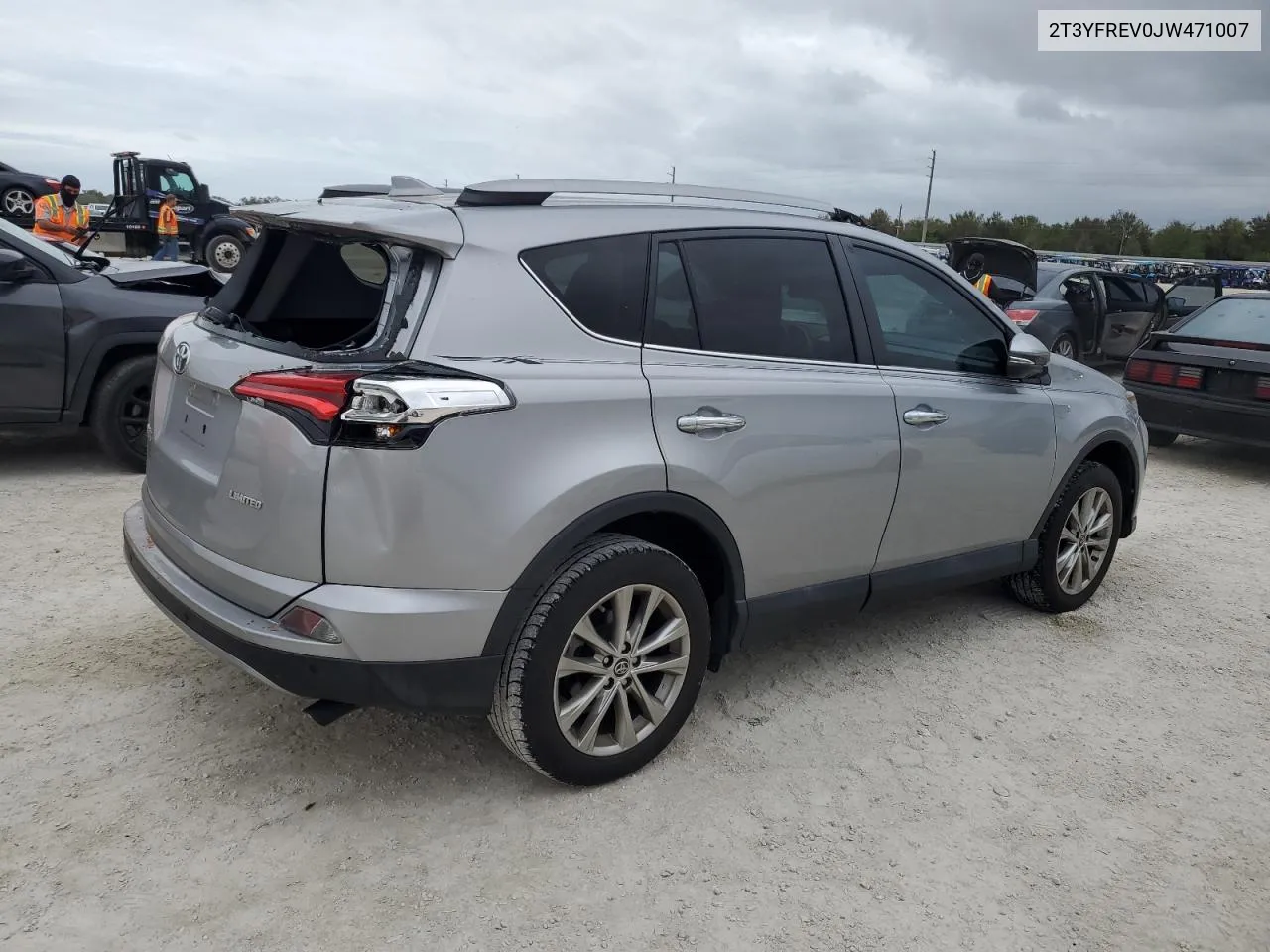 2018 Toyota Rav4 Limited VIN: 2T3YFREV0JW471007 Lot: 79389944