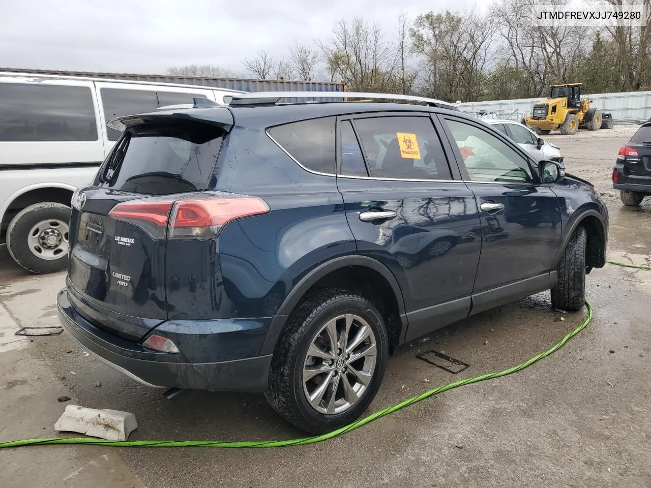 2018 Toyota Rav4 Limited VIN: JTMDFREVXJJ749280 Lot: 79463304