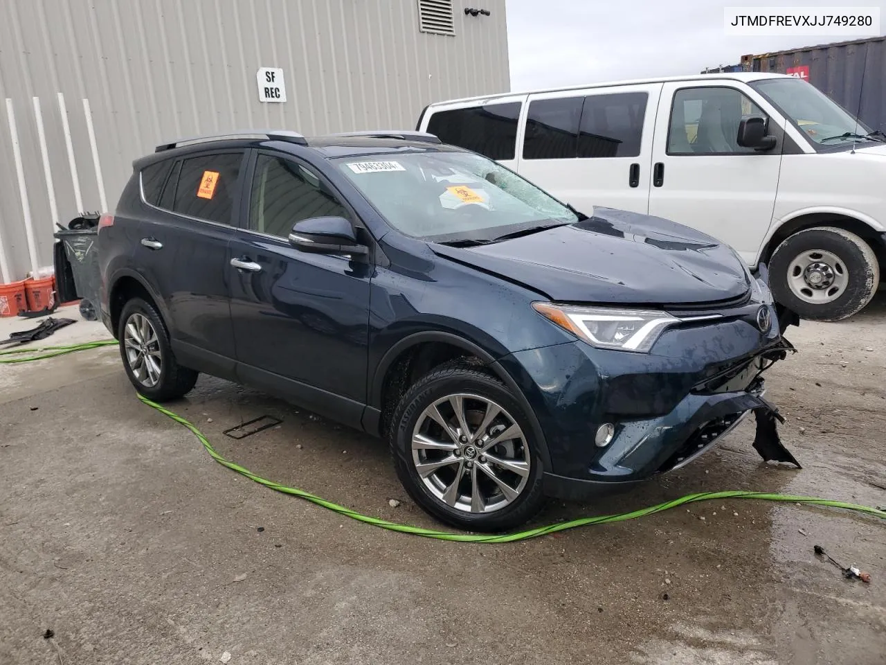 2018 Toyota Rav4 Limited VIN: JTMDFREVXJJ749280 Lot: 79463304