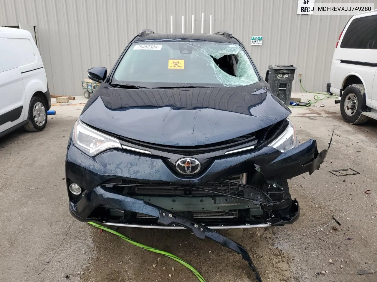 2018 Toyota Rav4 Limited VIN: JTMDFREVXJJ749280 Lot: 79463304