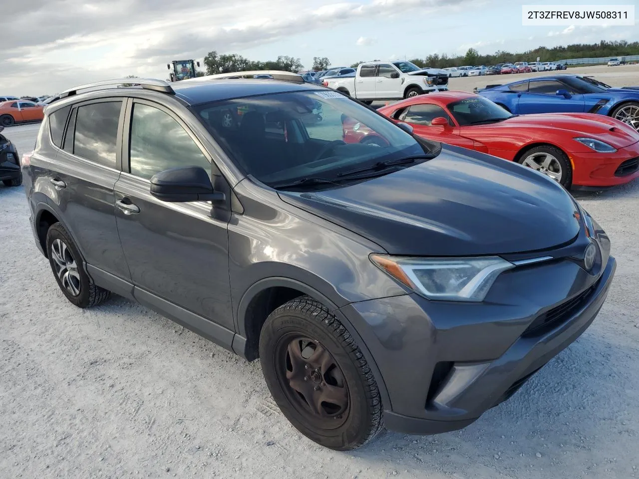 2018 Toyota Rav4 Le VIN: 2T3ZFREV8JW508311 Lot: 79633114