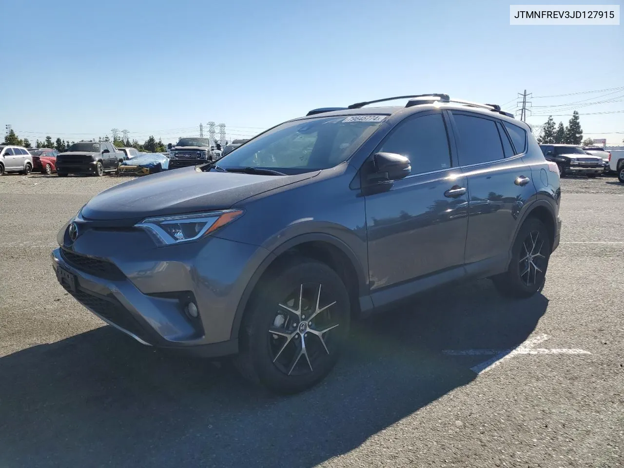 2018 Toyota Rav4 Se VIN: JTMNFREV3JD127915 Lot: 79645774