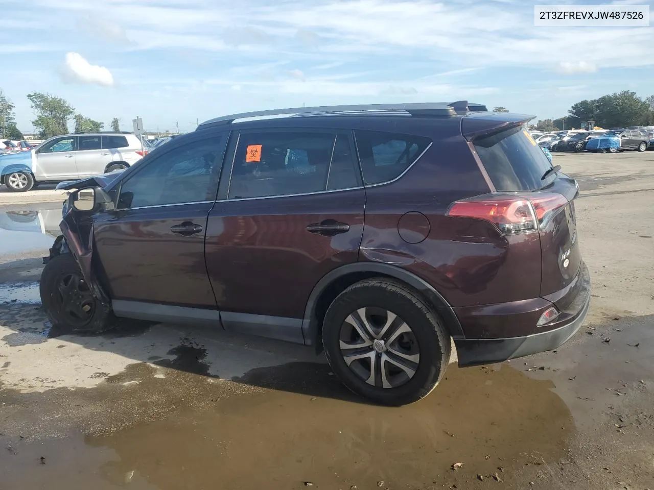 2018 Toyota Rav4 Le VIN: 2T3ZFREVXJW487526 Lot: 79827564