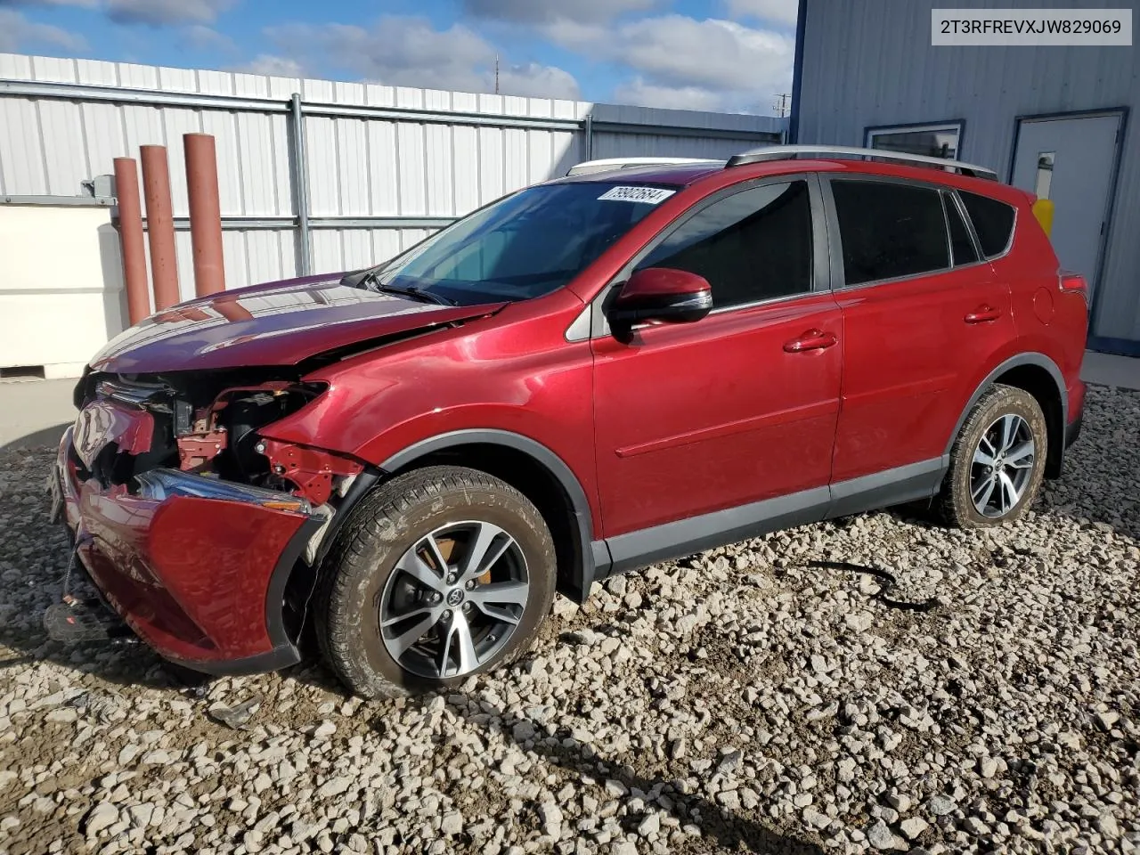 2018 Toyota Rav4 Adventure VIN: 2T3RFREVXJW829069 Lot: 79902684