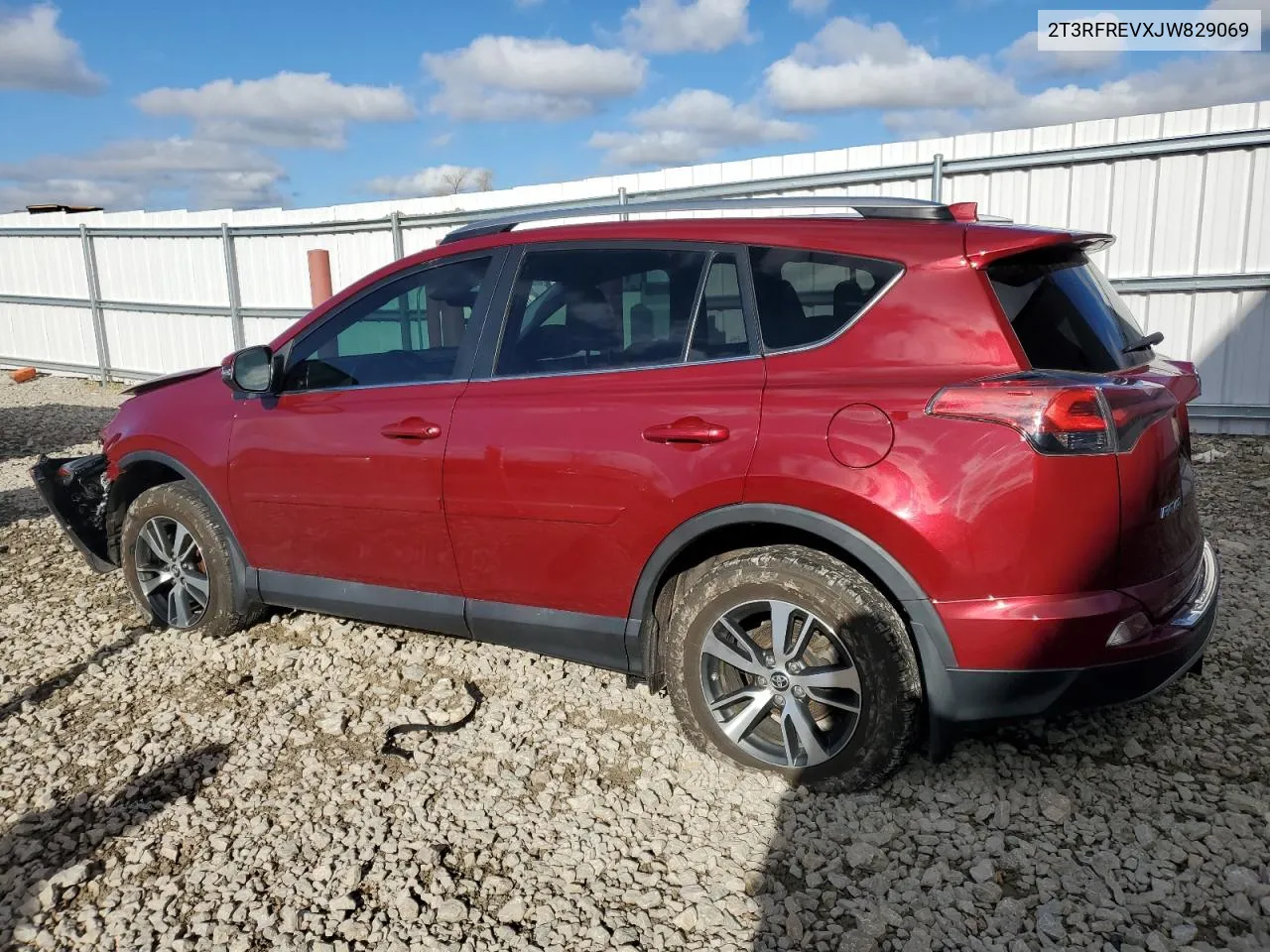 2018 Toyota Rav4 Adventure VIN: 2T3RFREVXJW829069 Lot: 79902684