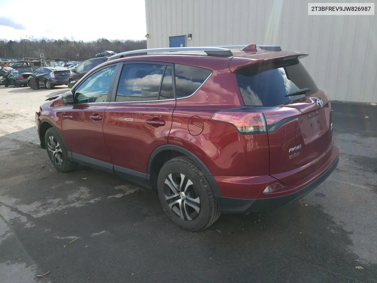 2018 Toyota Rav4 Le VIN: 2T3BFREV9JW826987 Lot: 79913874