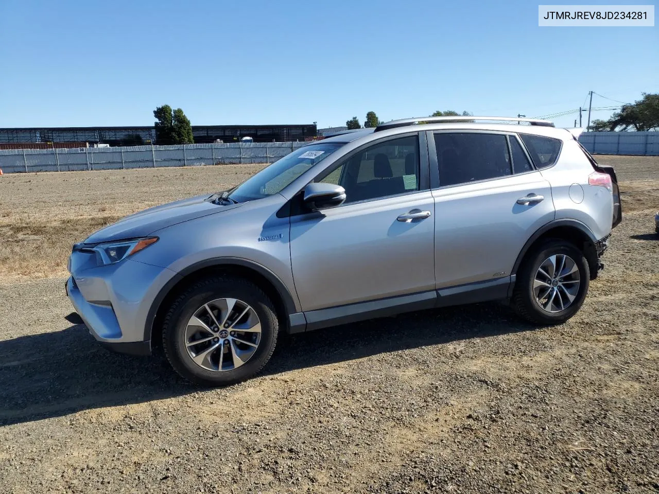 2018 Toyota Rav4 Hv Le VIN: JTMRJREV8JD234281 Lot: 79956094