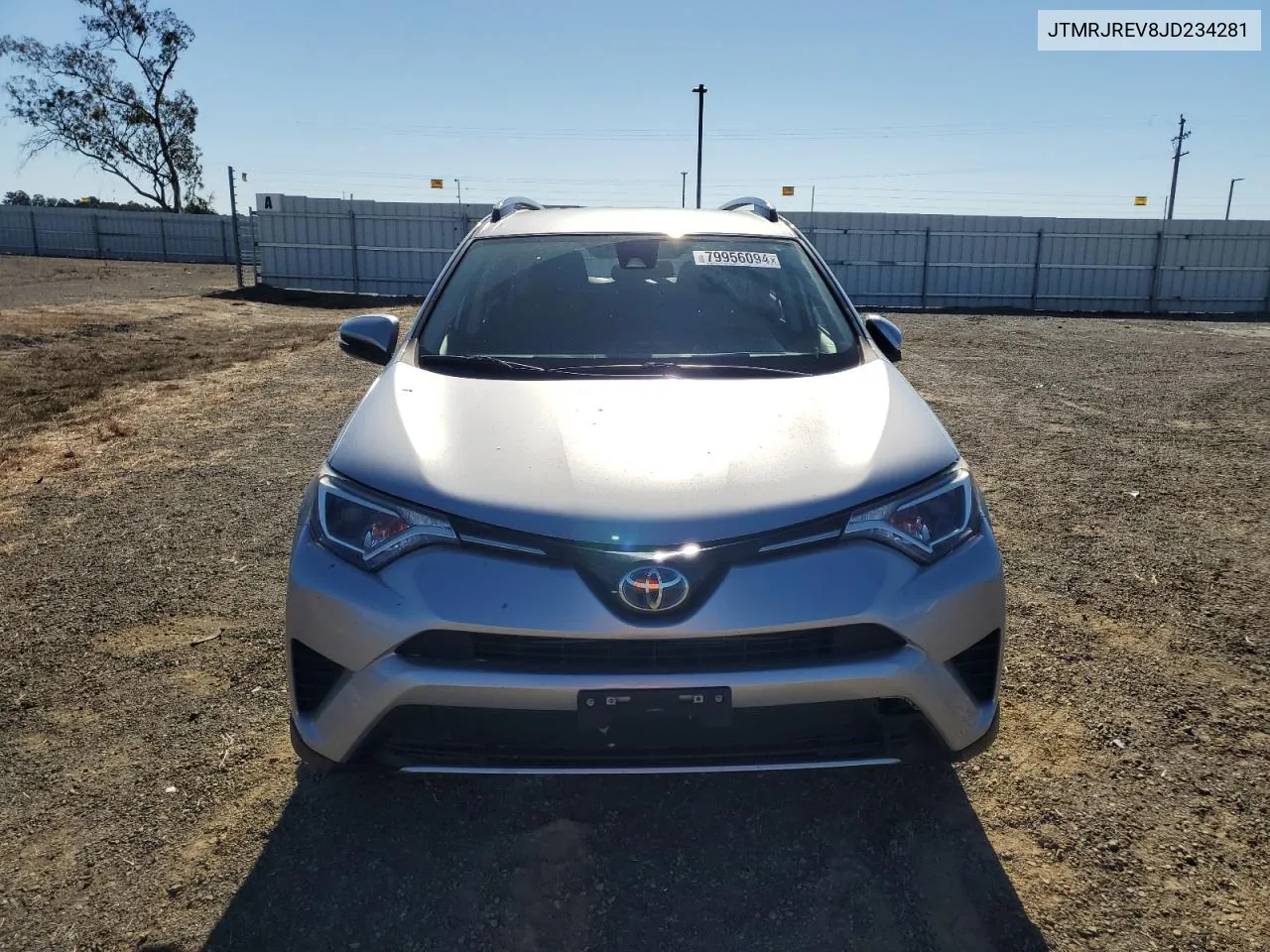 2018 Toyota Rav4 Hv Le VIN: JTMRJREV8JD234281 Lot: 79956094