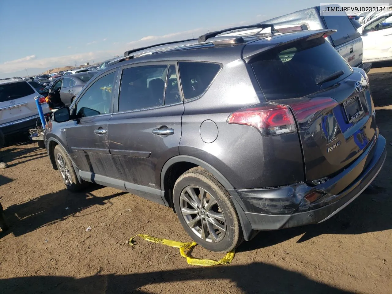 2018 Toyota Rav4 Hv Limited VIN: JTMDJREV9JD233134 Lot: 79974014