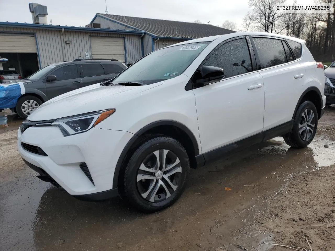 2018 Toyota Rav4 Le VIN: 2T3ZFREV1JW428235 Lot: 80042644