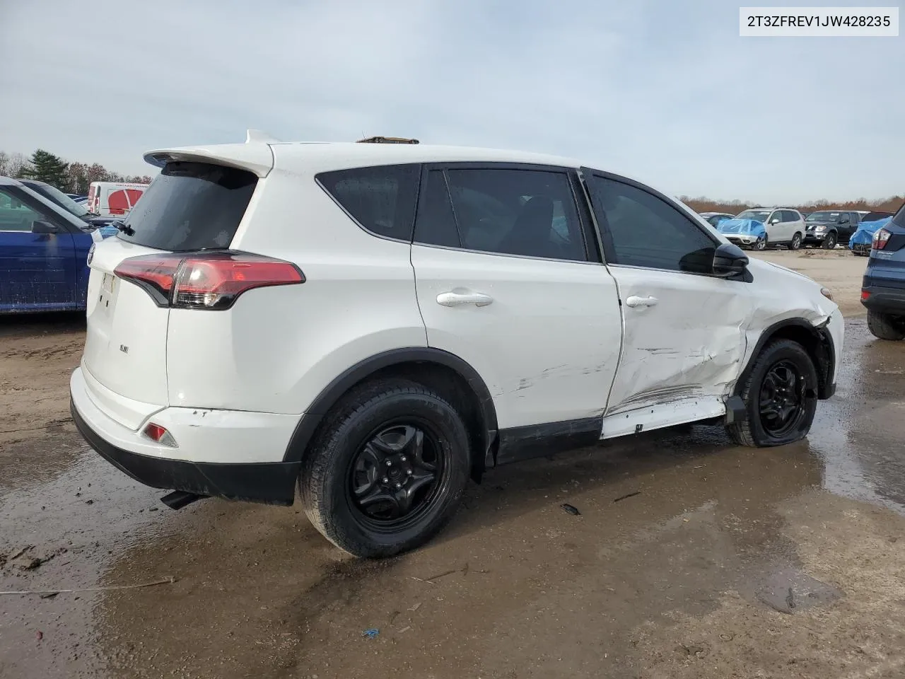 2018 Toyota Rav4 Le VIN: 2T3ZFREV1JW428235 Lot: 80042644