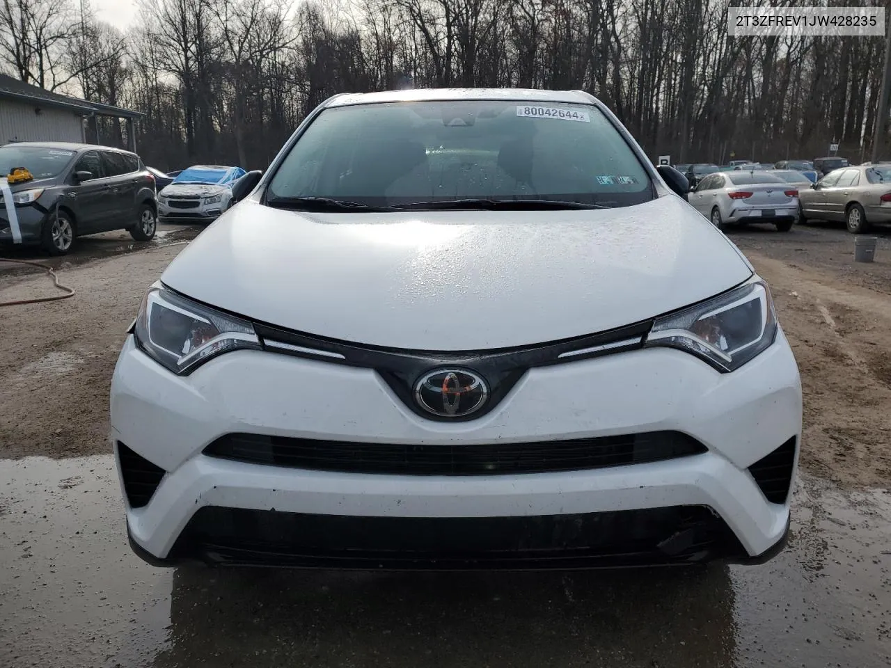 2018 Toyota Rav4 Le VIN: 2T3ZFREV1JW428235 Lot: 80042644