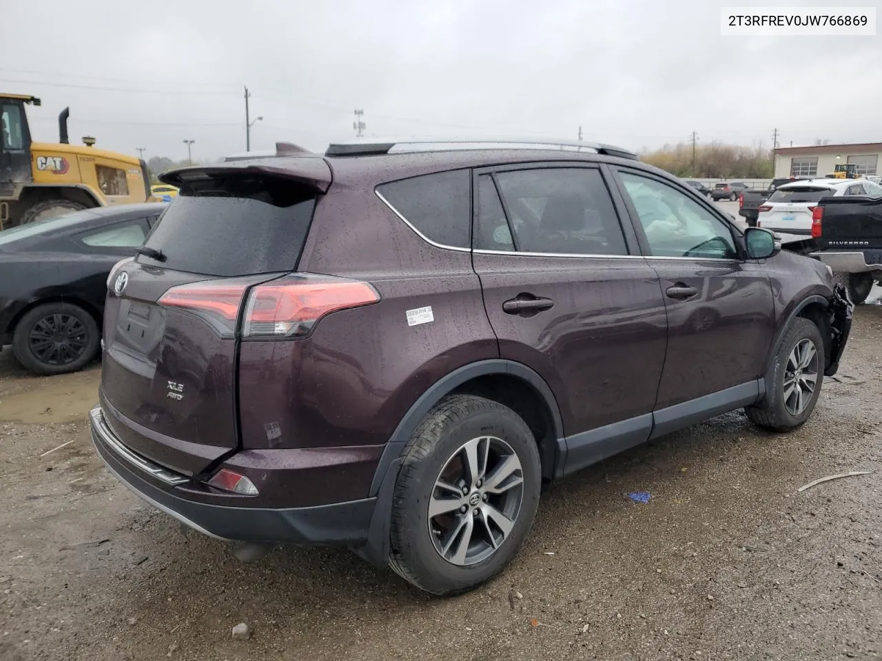 2018 Toyota Rav4 Adventure VIN: 2T3RFREV0JW766869 Lot: 80045214