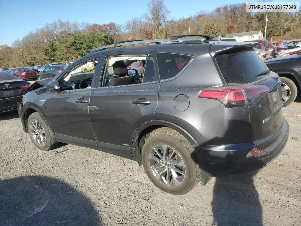 2018 Toyota Rav4 Hv Le VIN: JTMRJREV8JD177340 Lot: 80126584