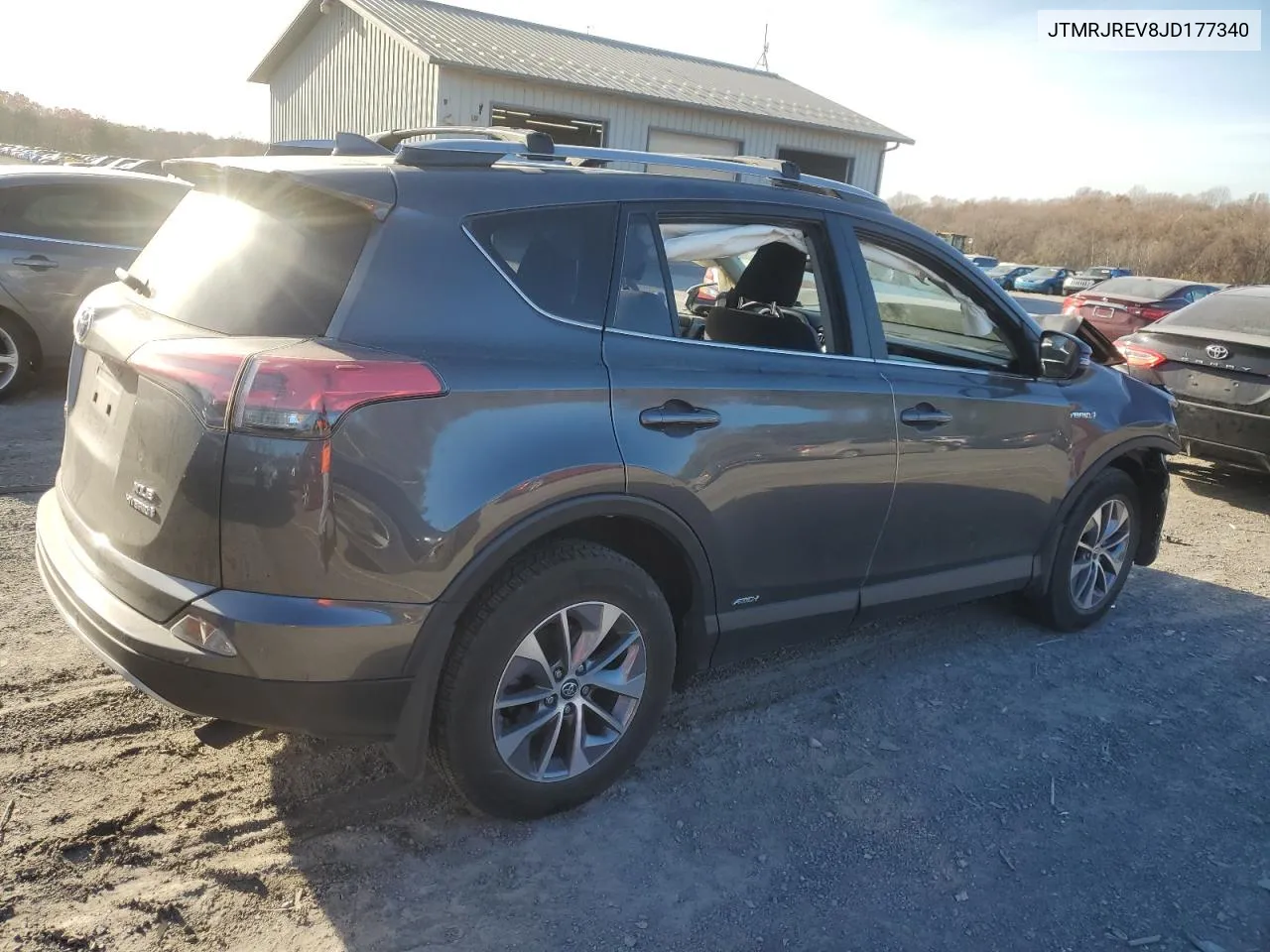 2018 Toyota Rav4 Hv Le VIN: JTMRJREV8JD177340 Lot: 80126584