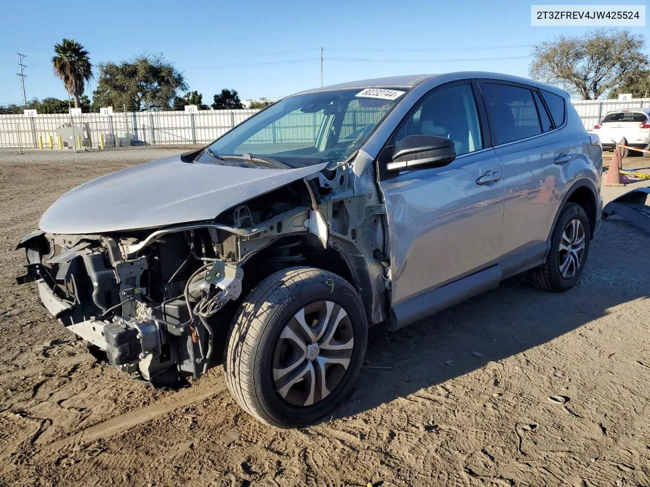 2018 Toyota Rav4 Le VIN: 2T3ZFREV4JW425524 Lot: 80232744