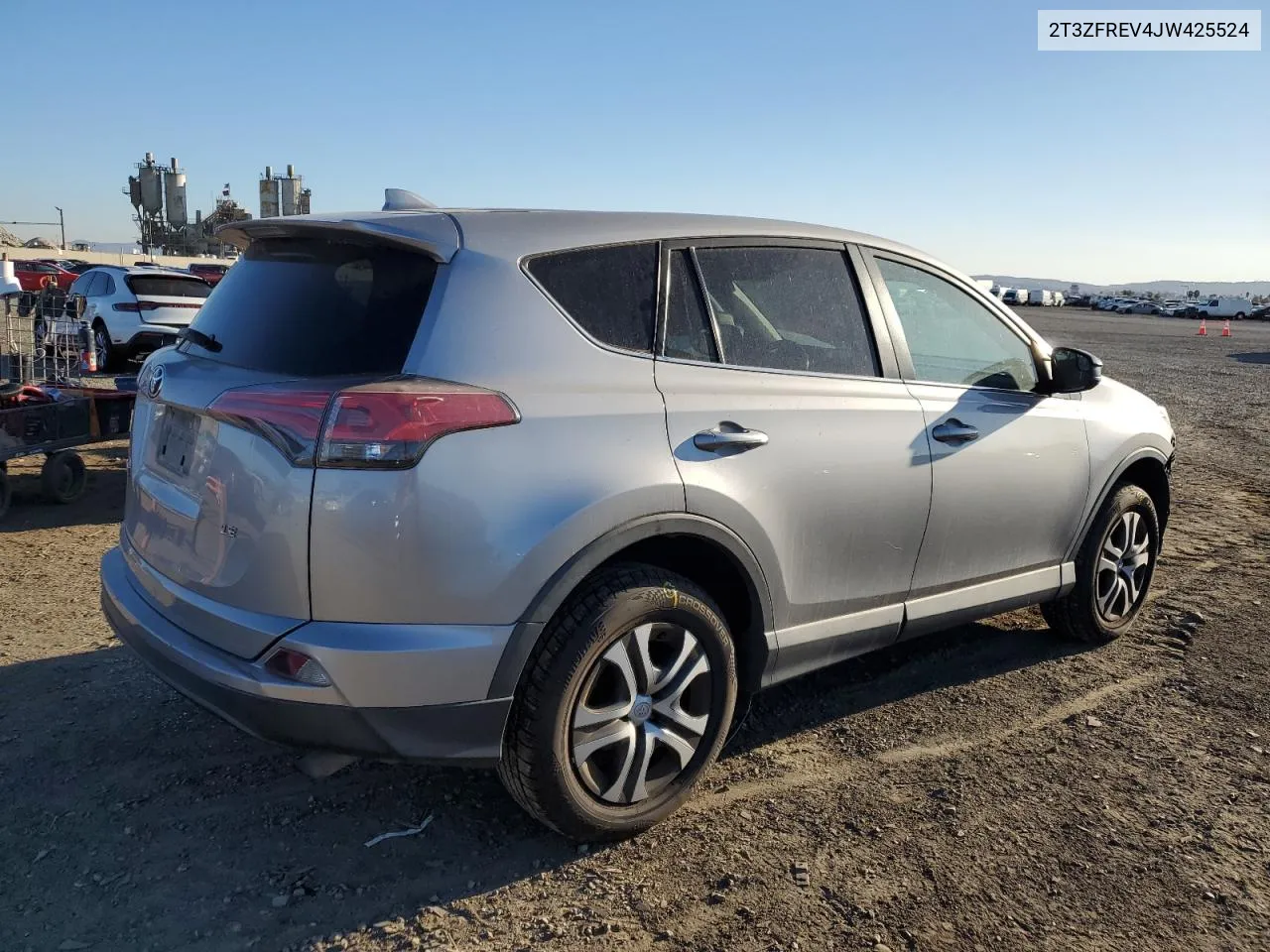 2018 Toyota Rav4 Le VIN: 2T3ZFREV4JW425524 Lot: 80232744