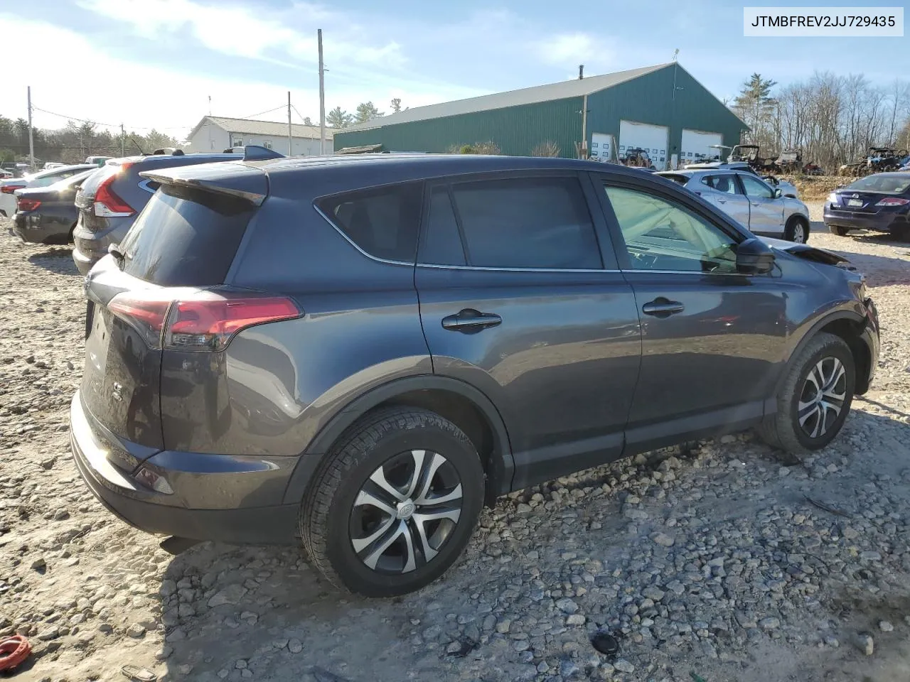 2018 Toyota Rav4 Le VIN: JTMBFREV2JJ729435 Lot: 80375974