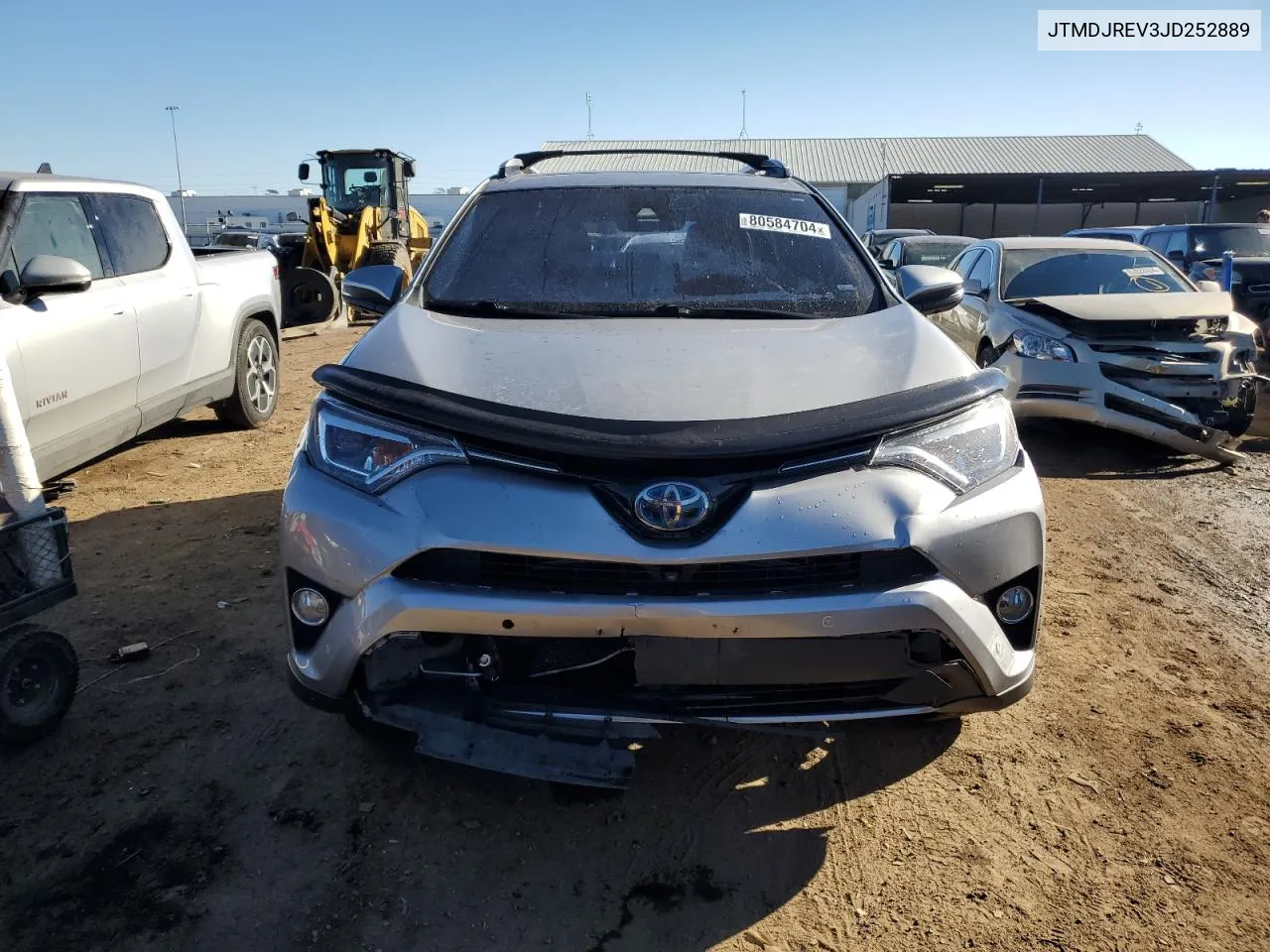 JTMDJREV3JD252889 2018 Toyota Rav4 Hv Limited