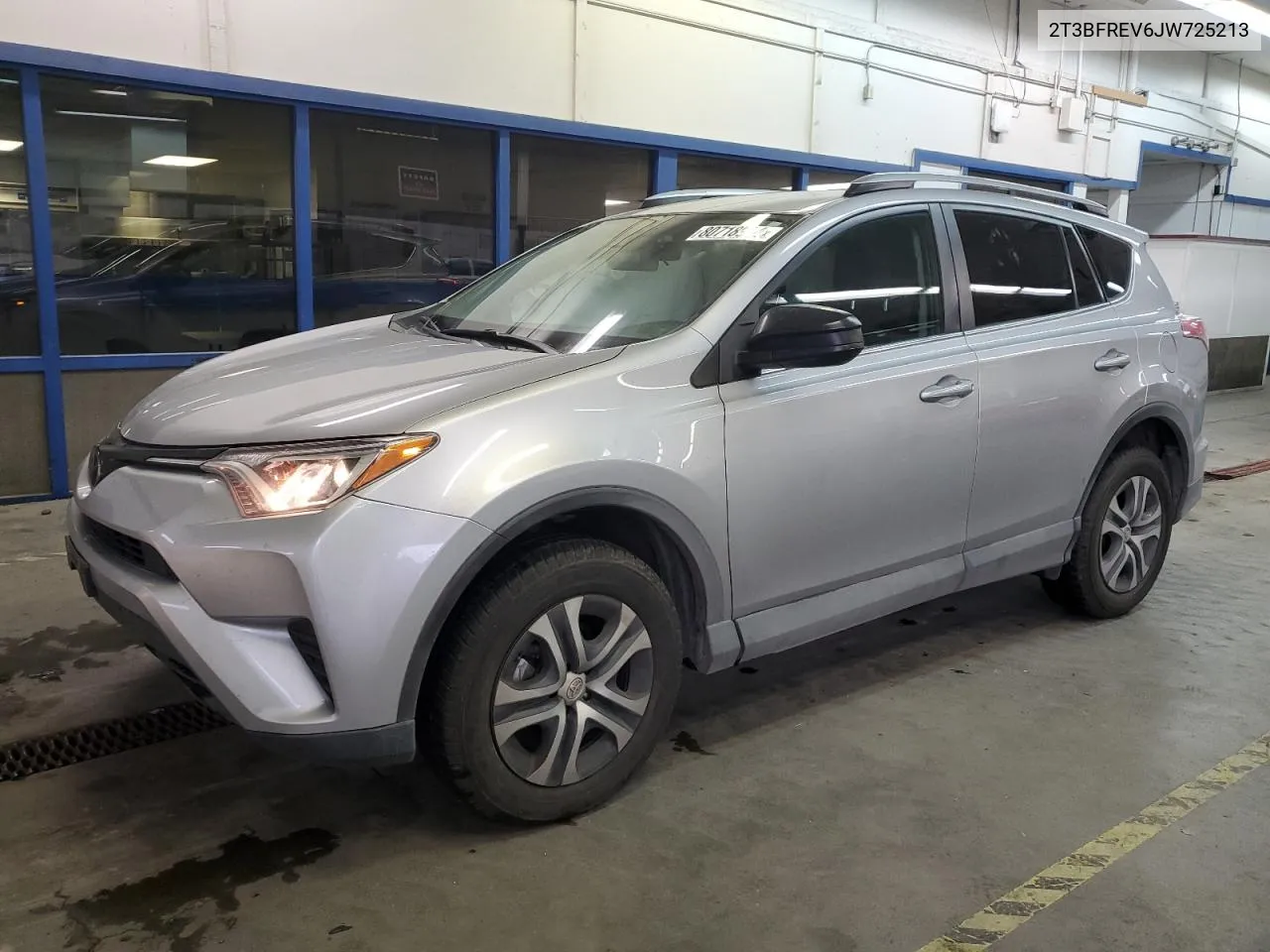 2018 Toyota Rav4 Le VIN: 2T3BFREV6JW725213 Lot: 80718904