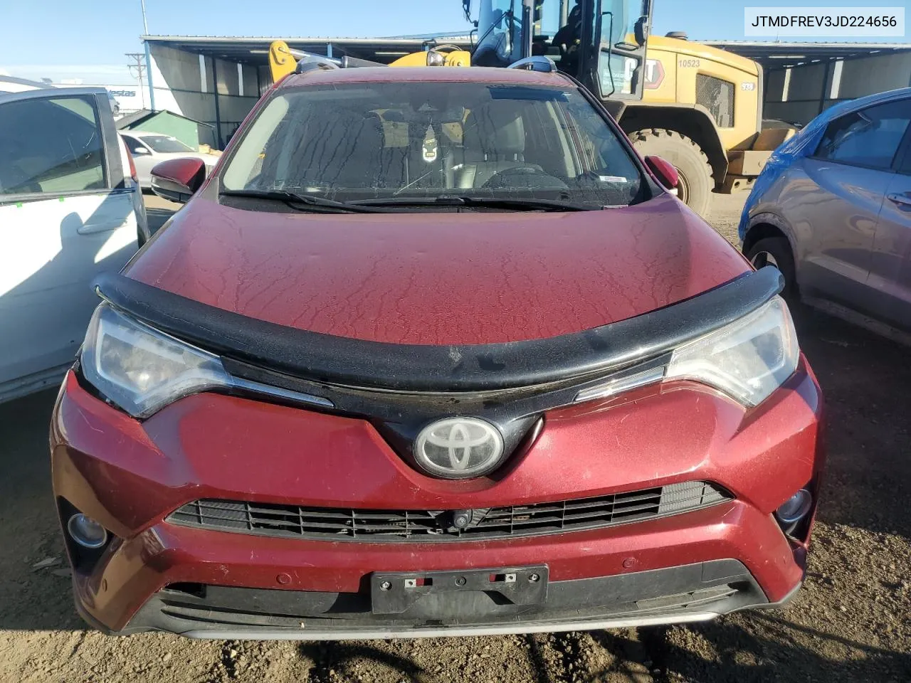 2018 Toyota Rav4 Limited VIN: JTMDFREV3JD224656 Lot: 80760724