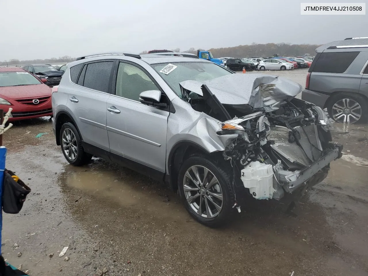 2018 Toyota Rav4 Limited VIN: JTMDFREV4JJ210508 Lot: 81200664