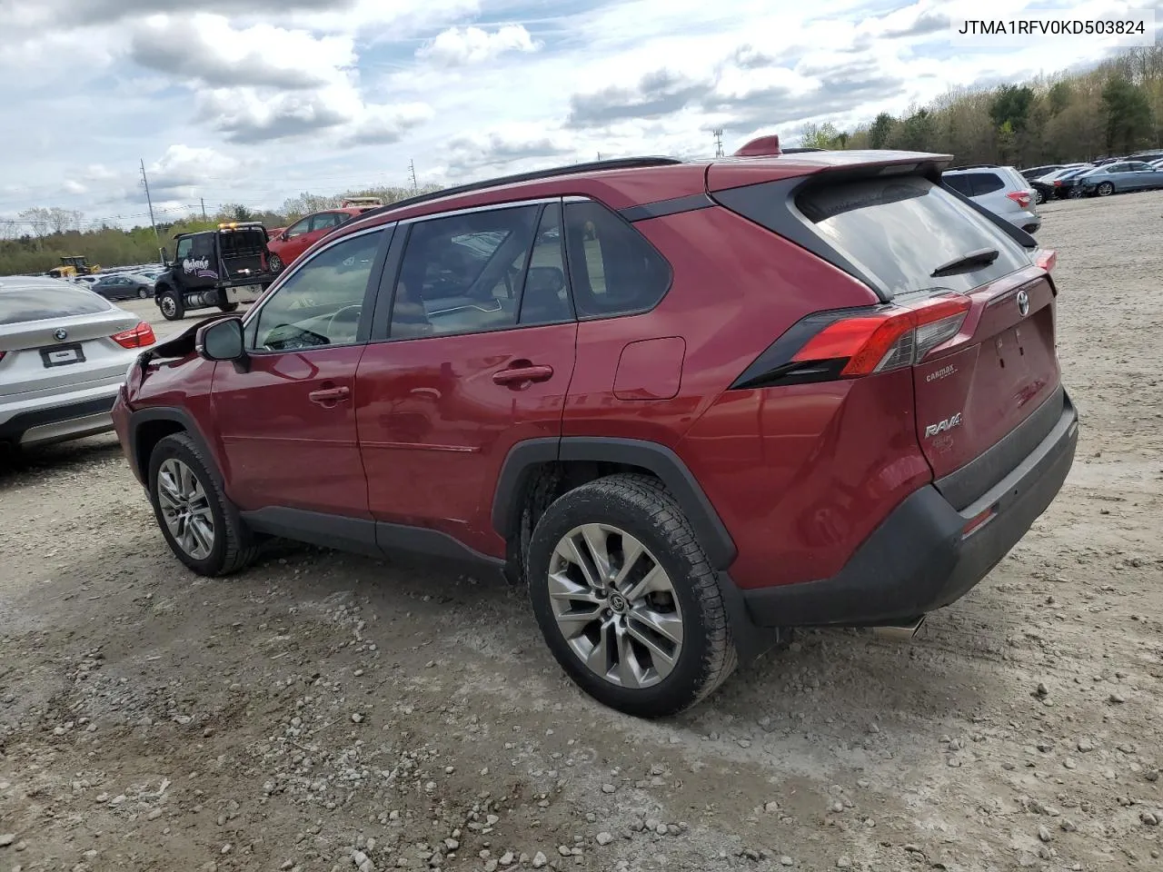 2019 Toyota Rav4 Xle Premium VIN: JTMA1RFV0KD503824 Lot: 53664794