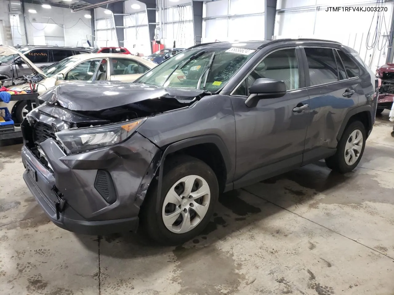 2019 Toyota Rav4 Le VIN: JTMF1RFV4KJ003270 Lot: 55656624