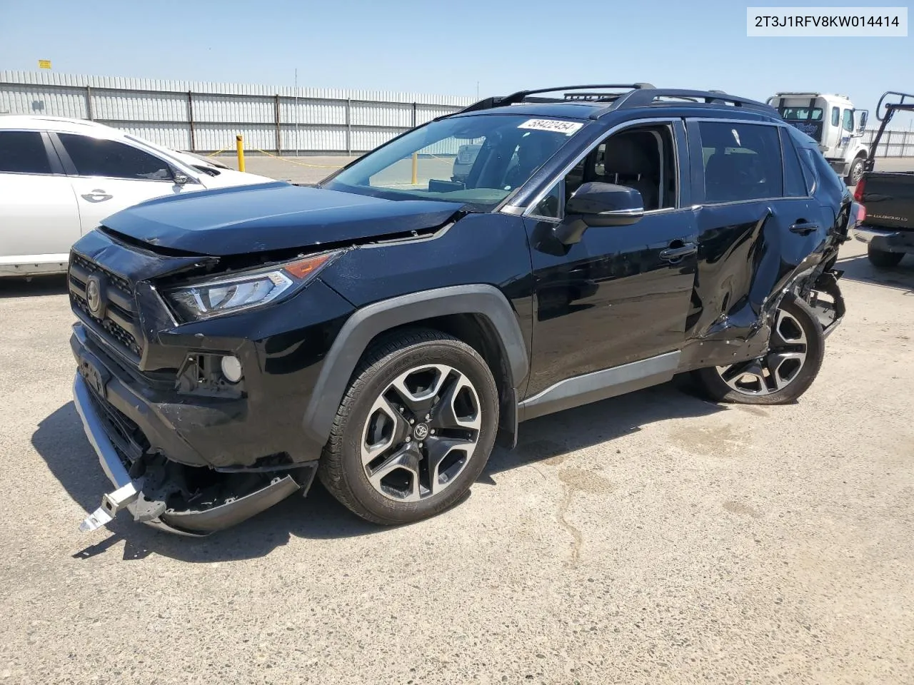 2019 Toyota Rav4 Adventure VIN: 2T3J1RFV8KW014414 Lot: 58422454