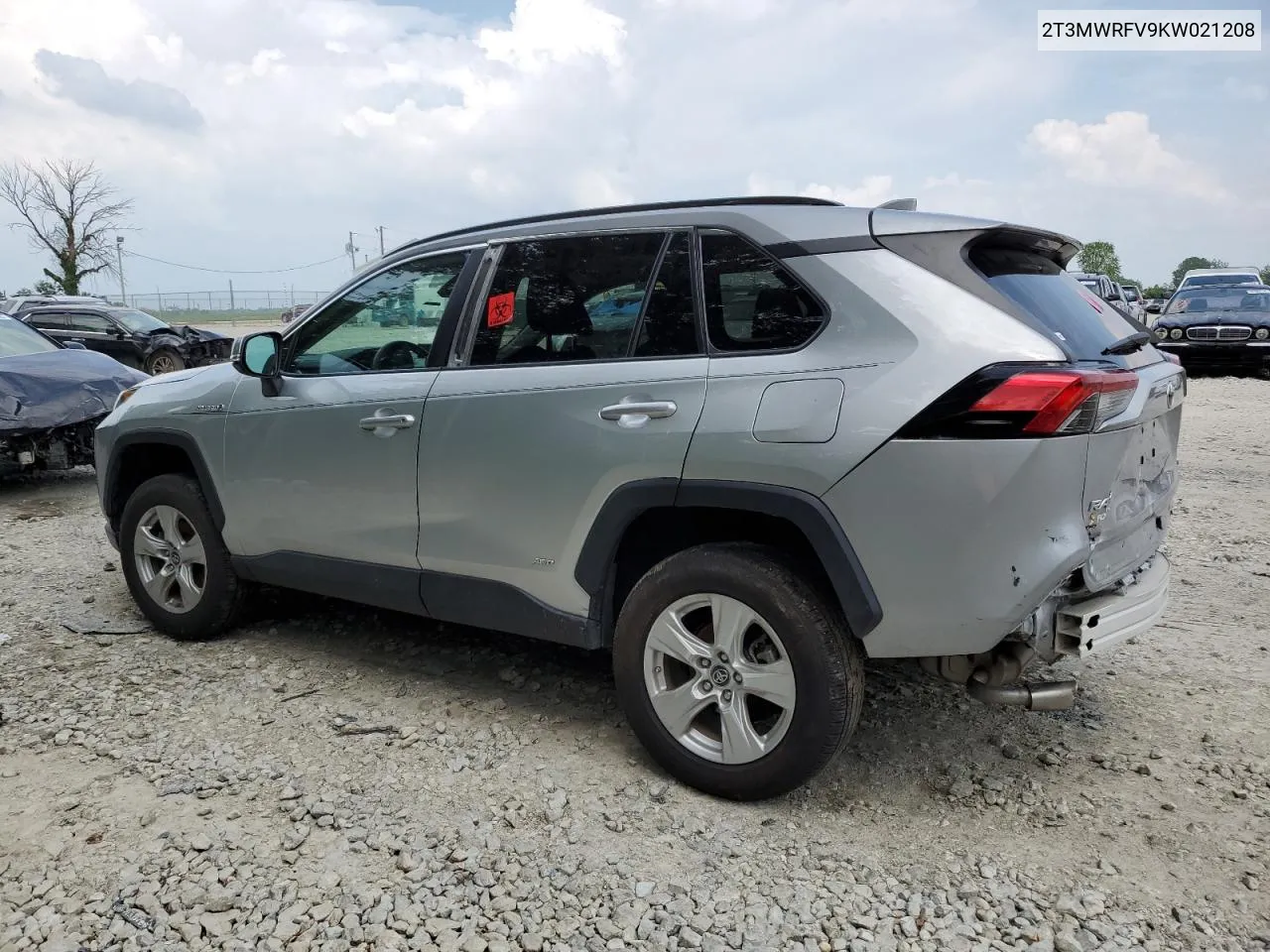 2019 Toyota Rav4 Le VIN: 2T3MWRFV9KW021208 Lot: 59441024