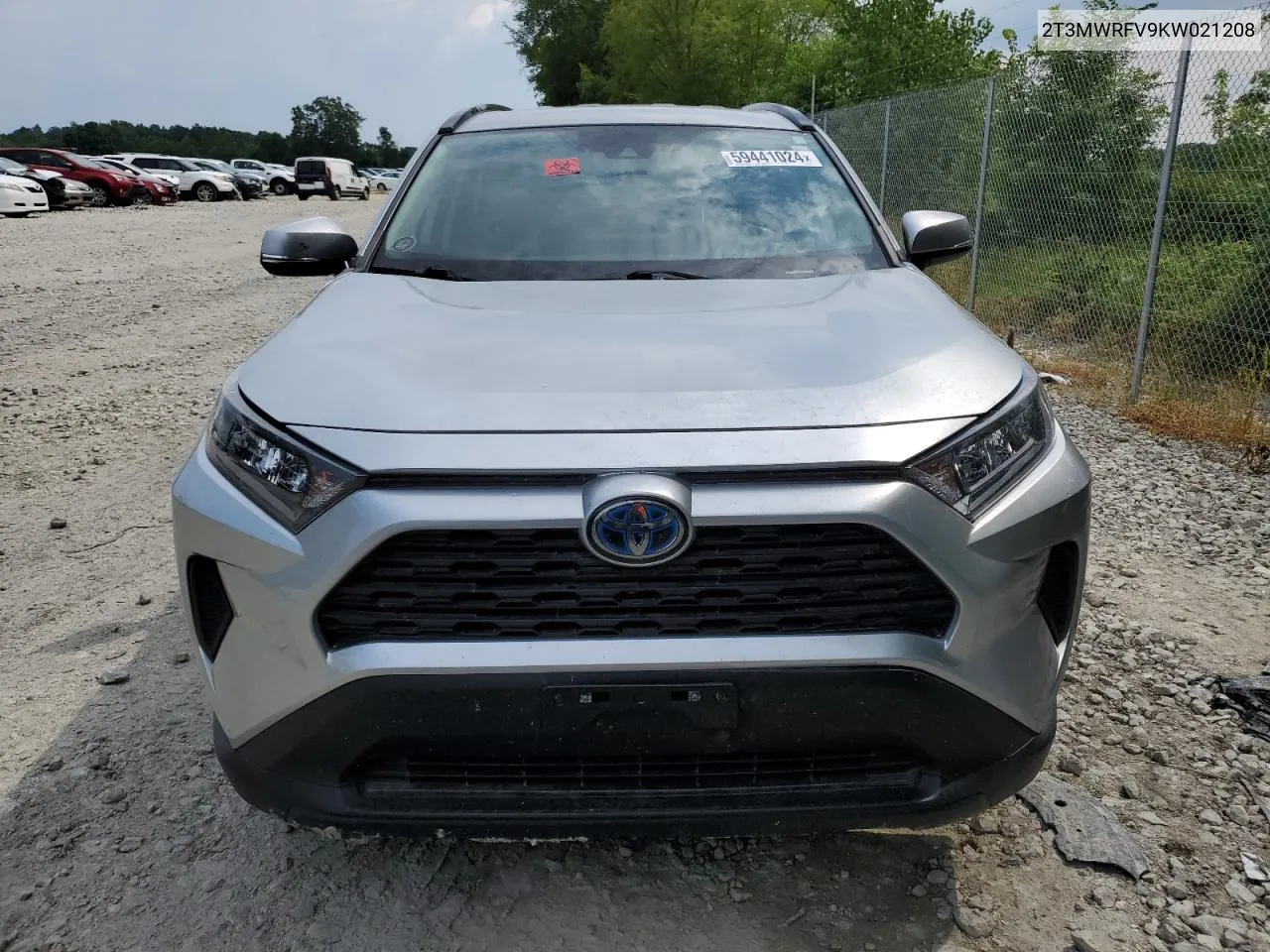 2019 Toyota Rav4 Le VIN: 2T3MWRFV9KW021208 Lot: 59441024