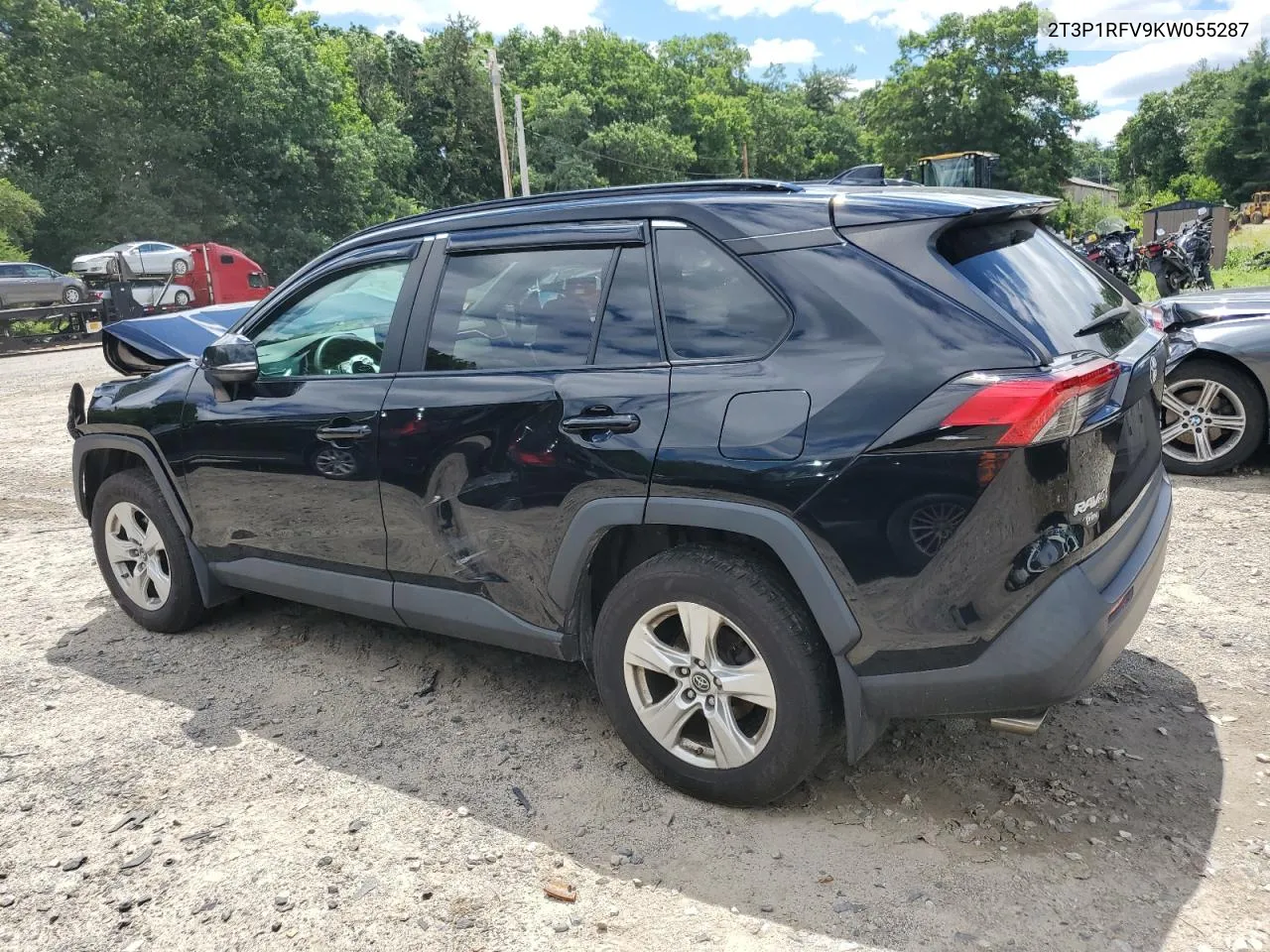 2019 Toyota Rav4 Xle VIN: 2T3P1RFV9KW055287 Lot: 60216354