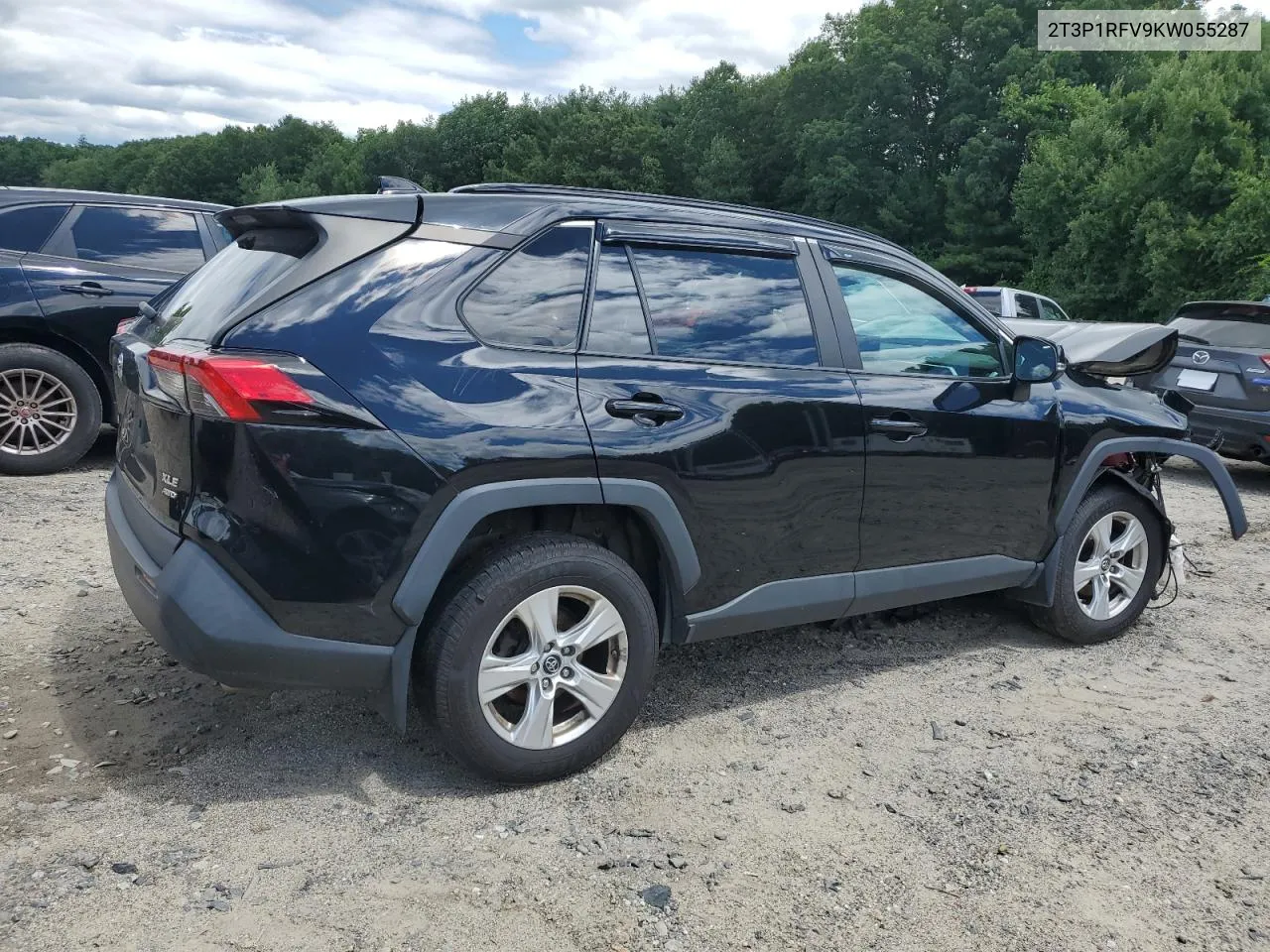 2019 Toyota Rav4 Xle VIN: 2T3P1RFV9KW055287 Lot: 60216354