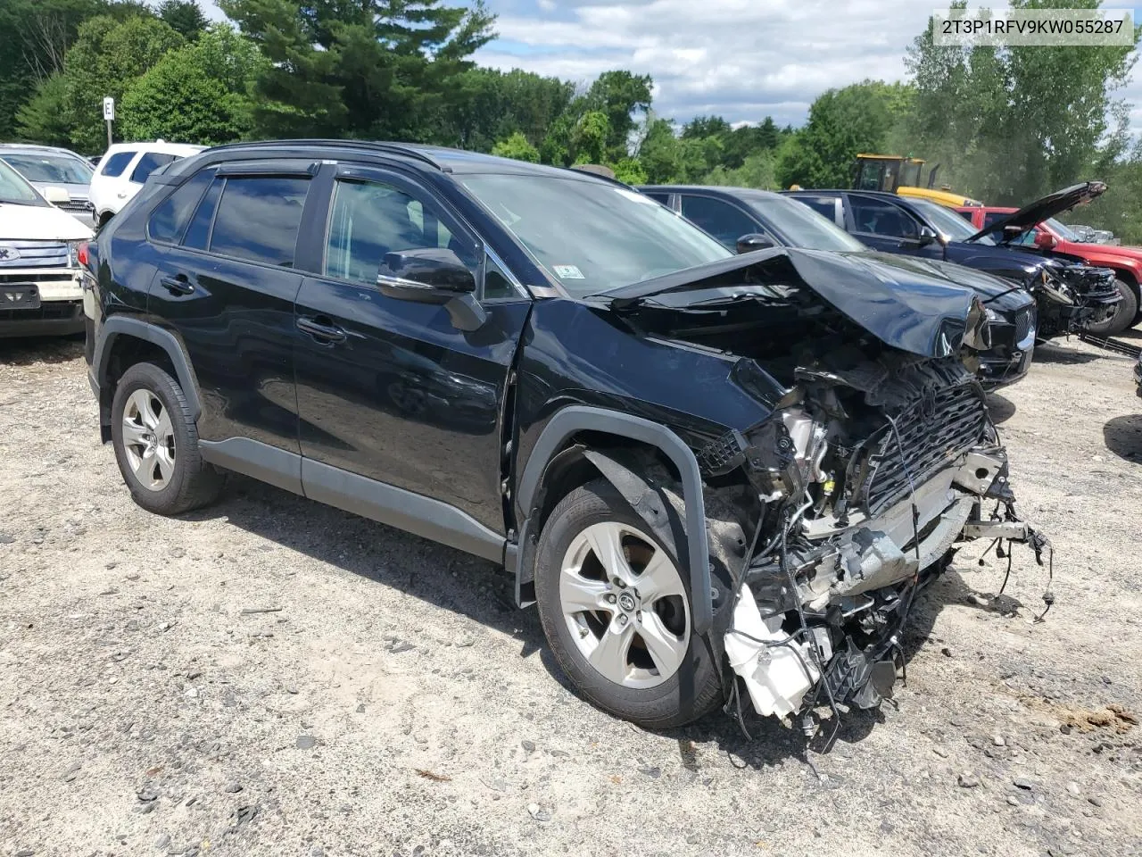 2019 Toyota Rav4 Xle VIN: 2T3P1RFV9KW055287 Lot: 60216354