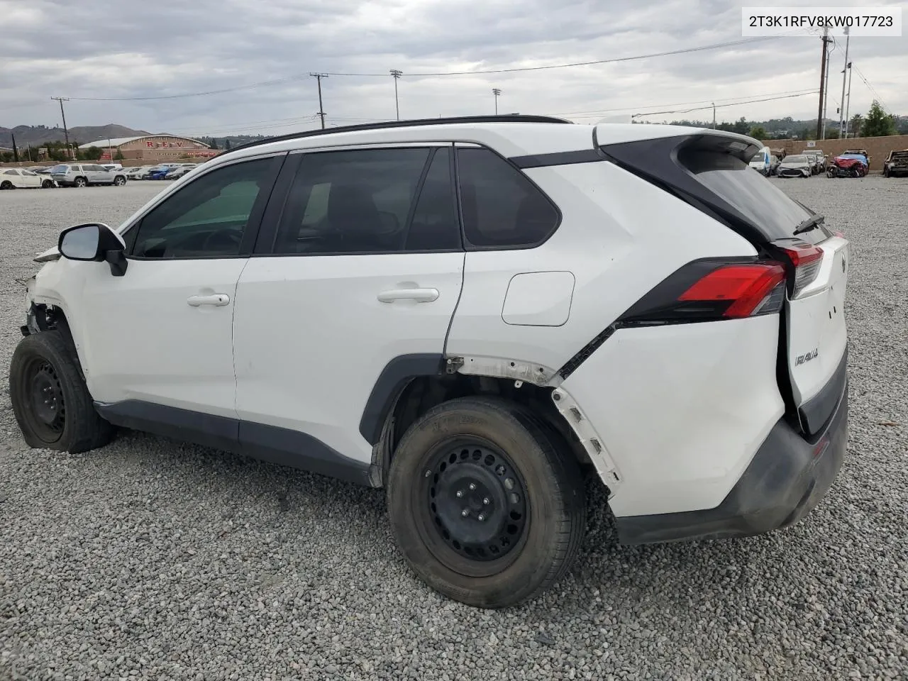 2019 Toyota Rav4 Le VIN: 2T3K1RFV8KW017723 Lot: 65669944