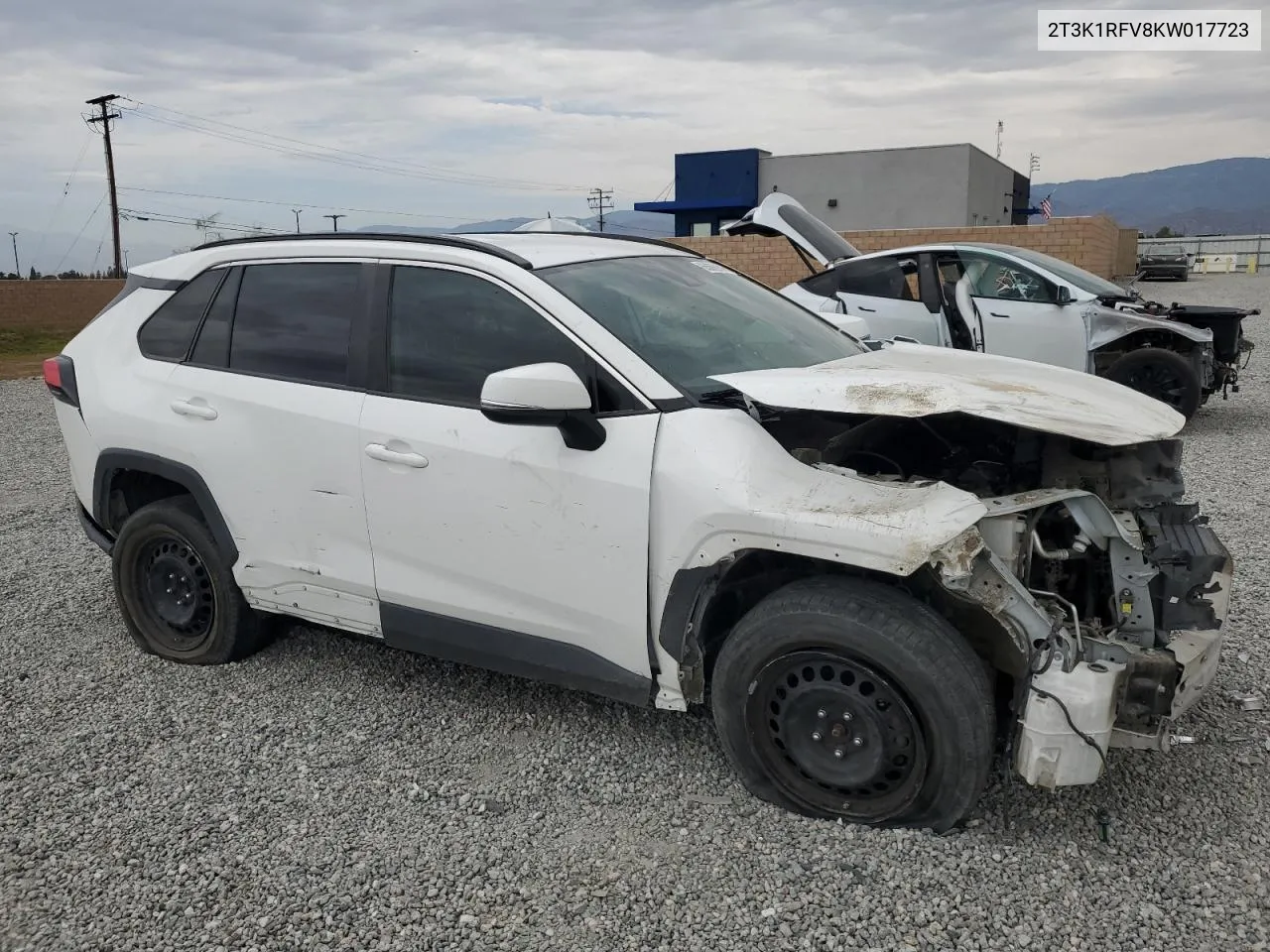 2019 Toyota Rav4 Le VIN: 2T3K1RFV8KW017723 Lot: 65669944