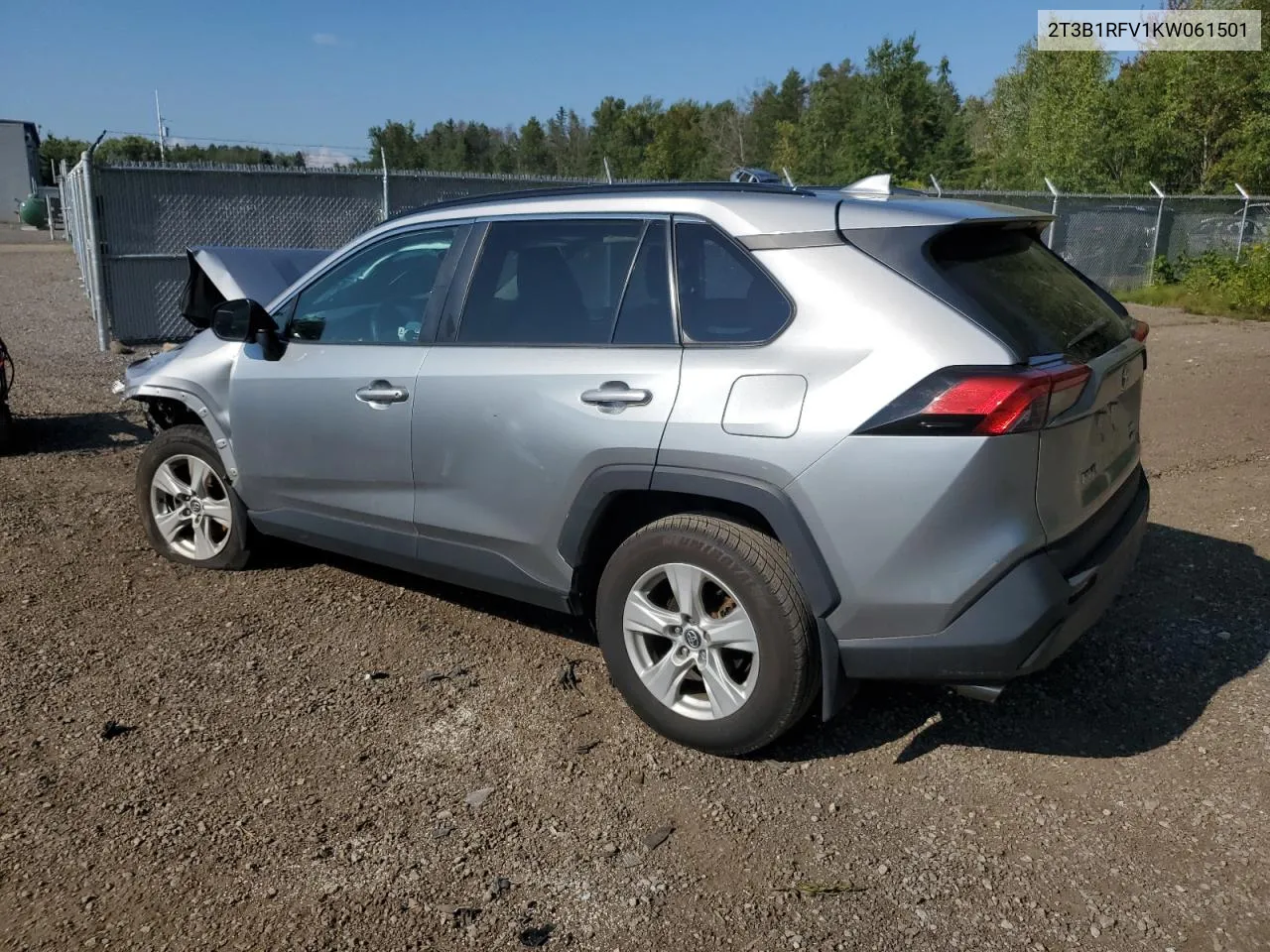 2019 Toyota Rav4 Le VIN: 2T3B1RFV1KW061501 Lot: 67244534