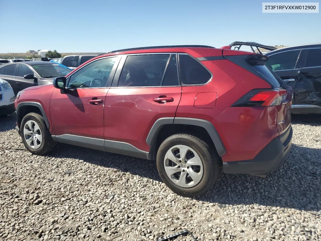 2T3F1RFVXKW012900 2019 Toyota Rav4 Le