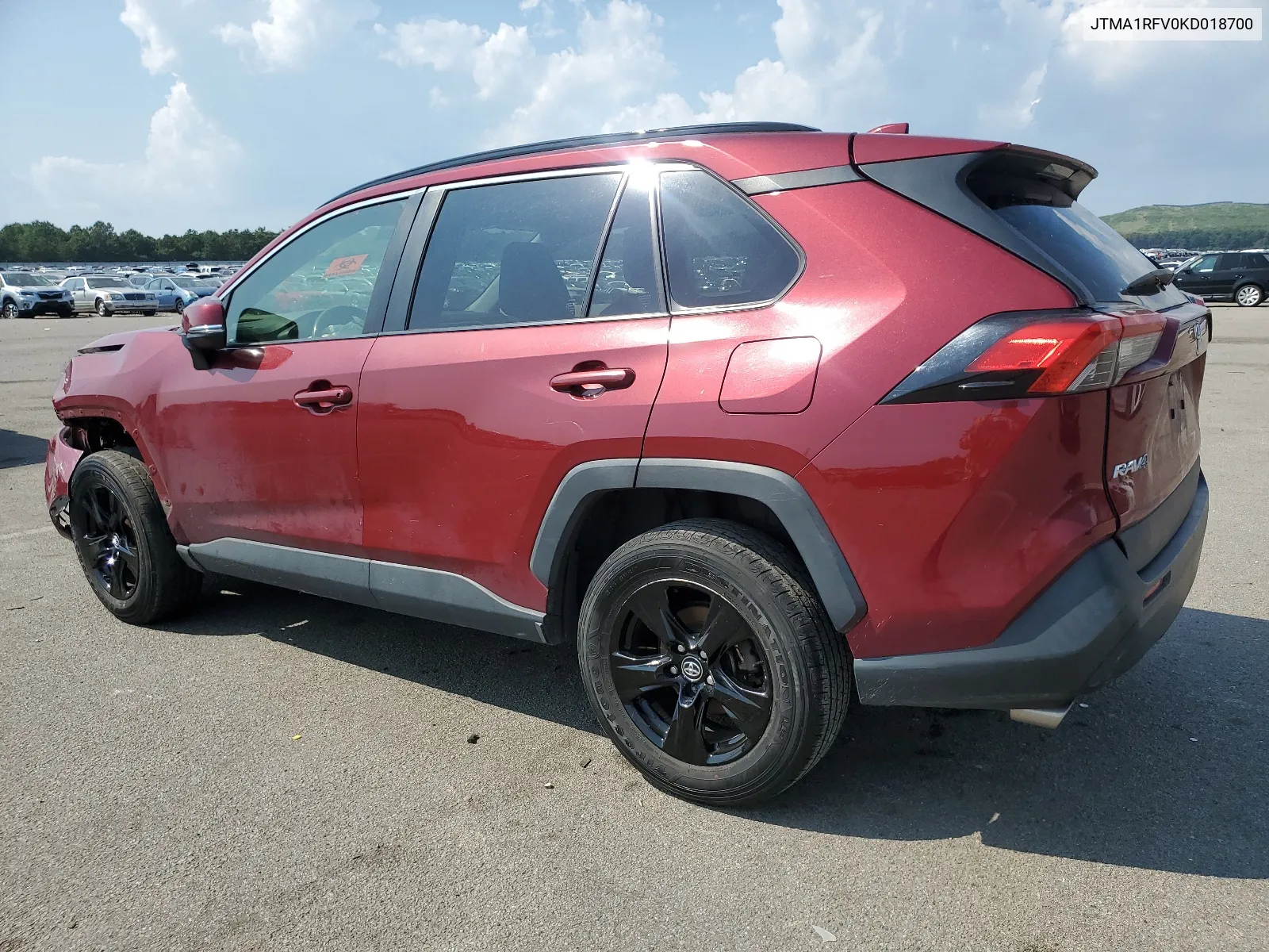 2019 Toyota Rav4 Xle Premium VIN: JTMA1RFV0KD018700 Lot: 68890134